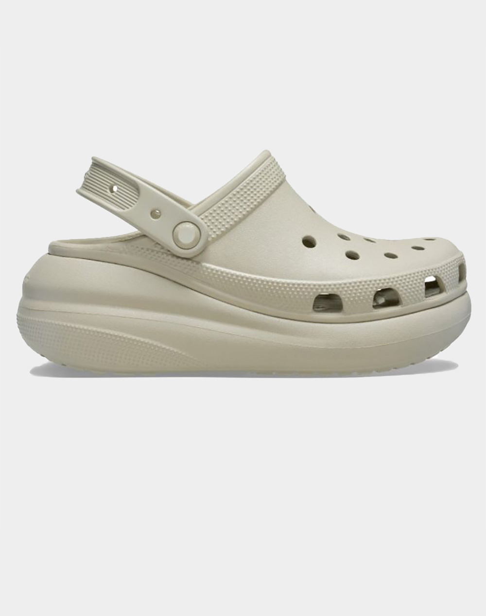 Crocs Crush Clog Γυναικείο Σαγιοναρες Εκρού
