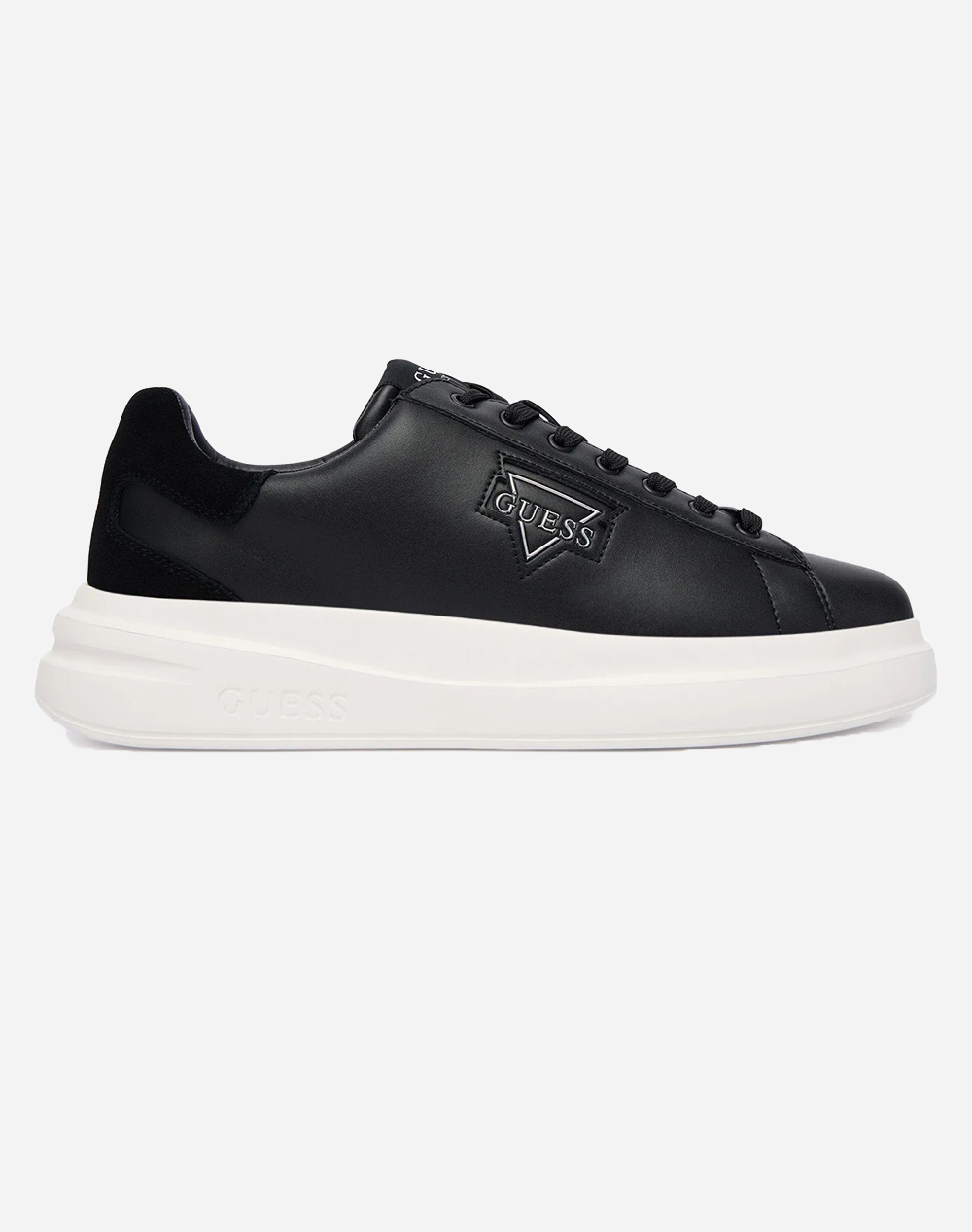 Guess Elban Παπουτσι Ανδρικο Ανδρικό Παπουτσια Μαύρο