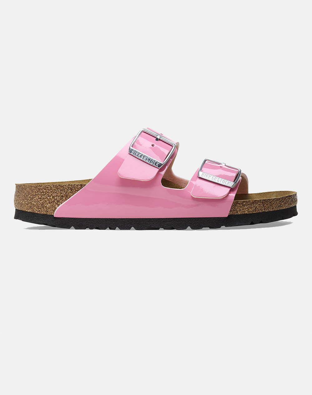 Birkenstock Bs Classic Arizona Bf Patent Candy Pink/Black 35 - 43 Narrow Seasonal Παπουτσι Γυναικειο Γυναικείο Πεδιλα Ροζ