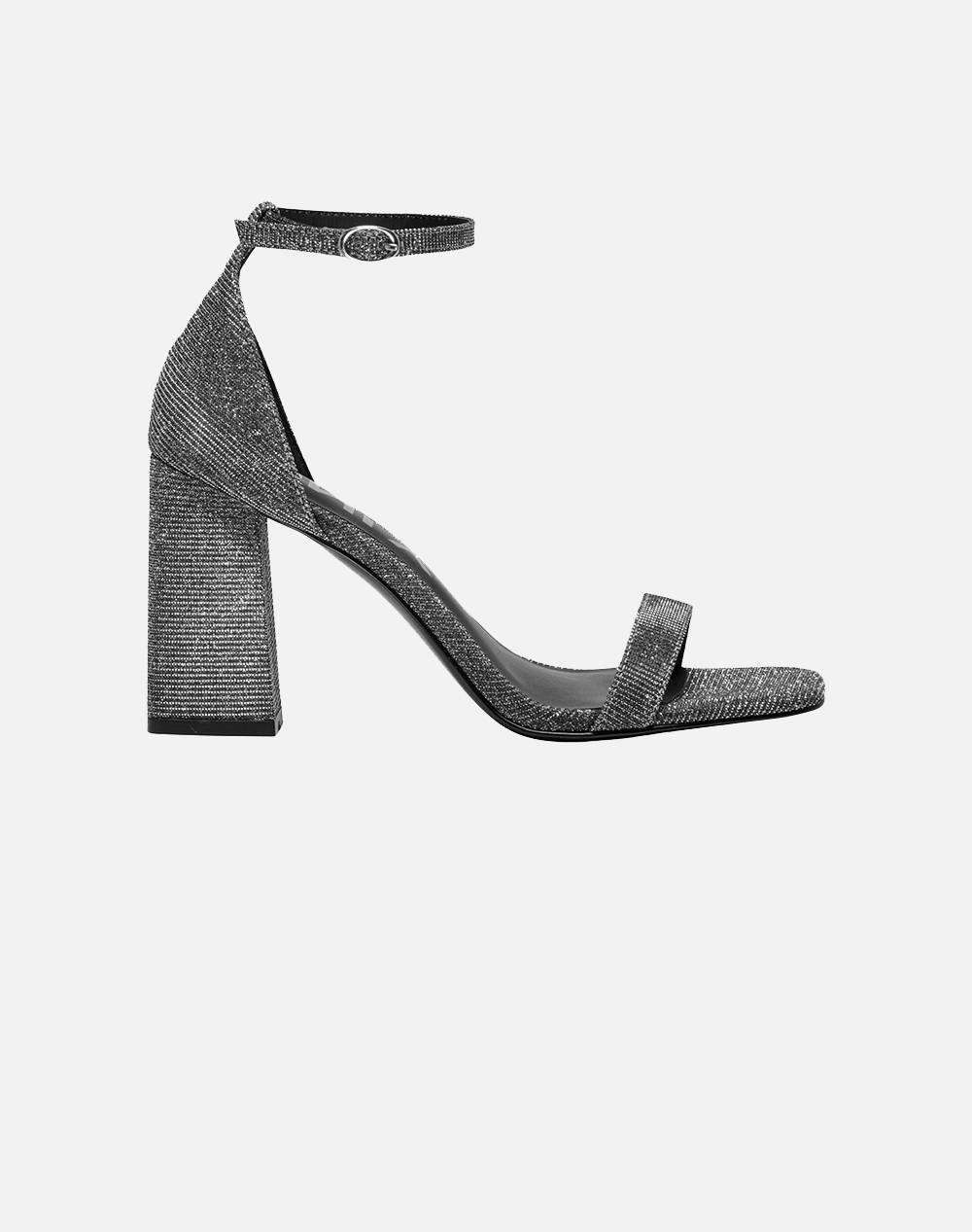 Only Onlalyx-24 Glitter High Heeled Sandal Γυναικείο Πεδιλα Γκρι
