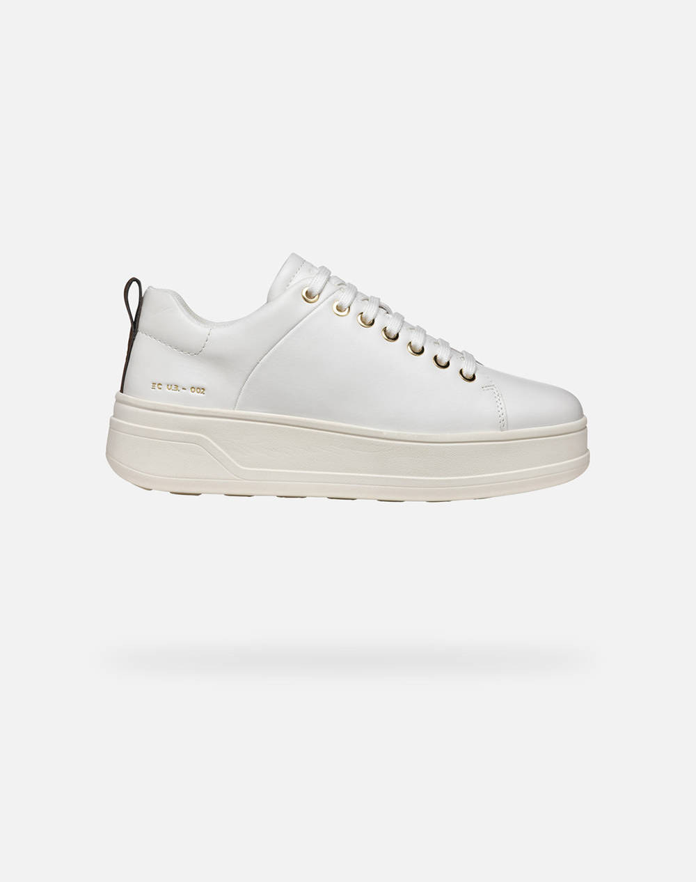 Geox D Spherica Ecub-2 A - Nappa Γυναικείο Sneakers Άσπρο