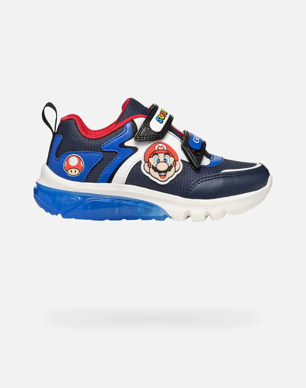 Geox J Ciberdron E - Gbk+Nylon Ανδρικό Sneakers Ναυτικό Μπλε