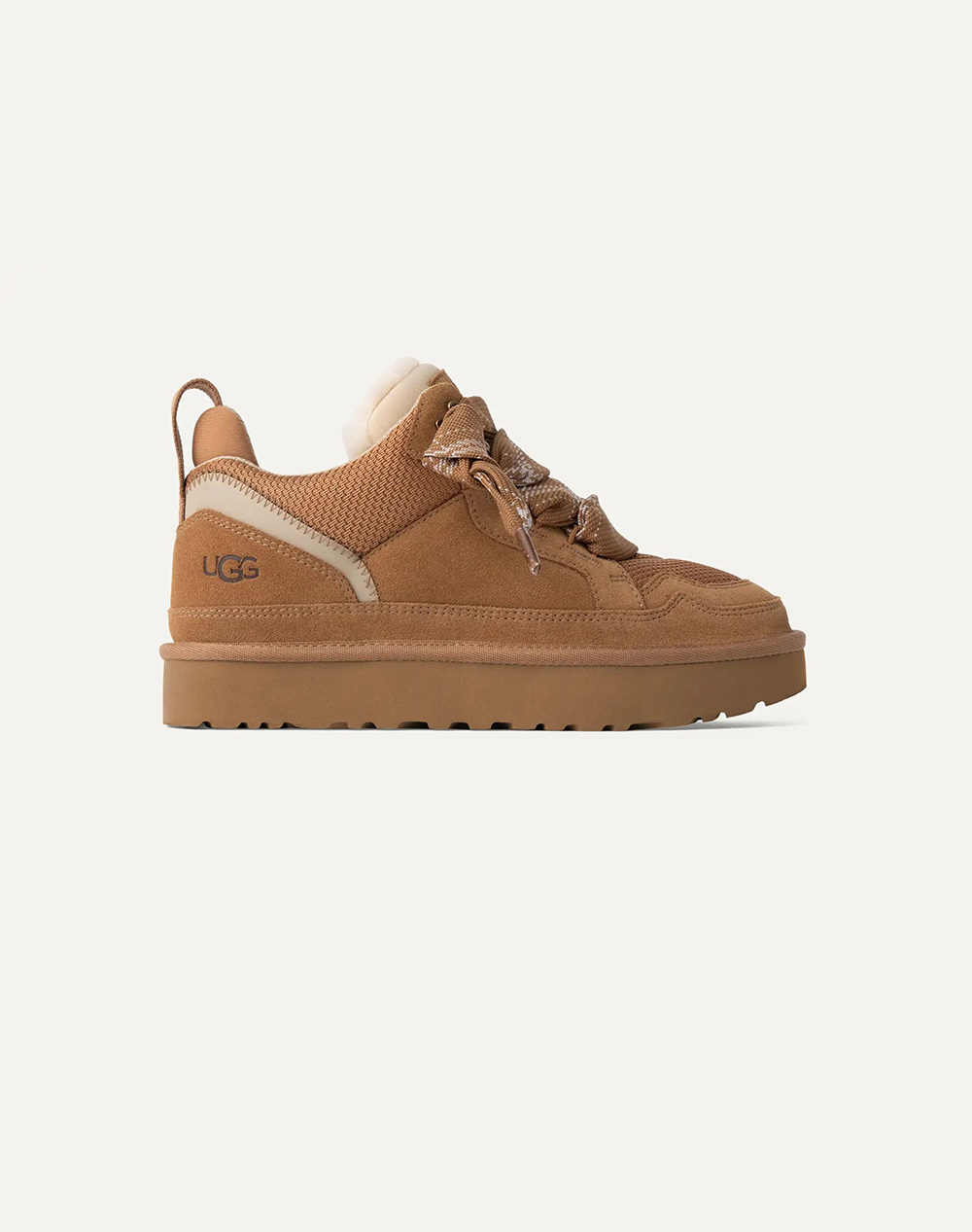 Ugg Lowmel Γυναικείο Sneakers Ανοιχτό Καφέ