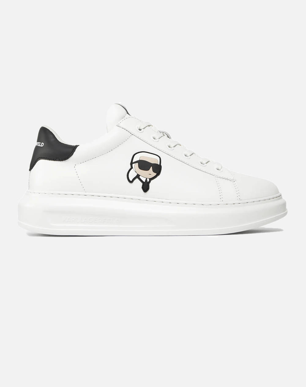 Karl Lagerfeld Kapri Mens Karl Nft Lo Lace Ανδρικό Sneakers Άσπρο