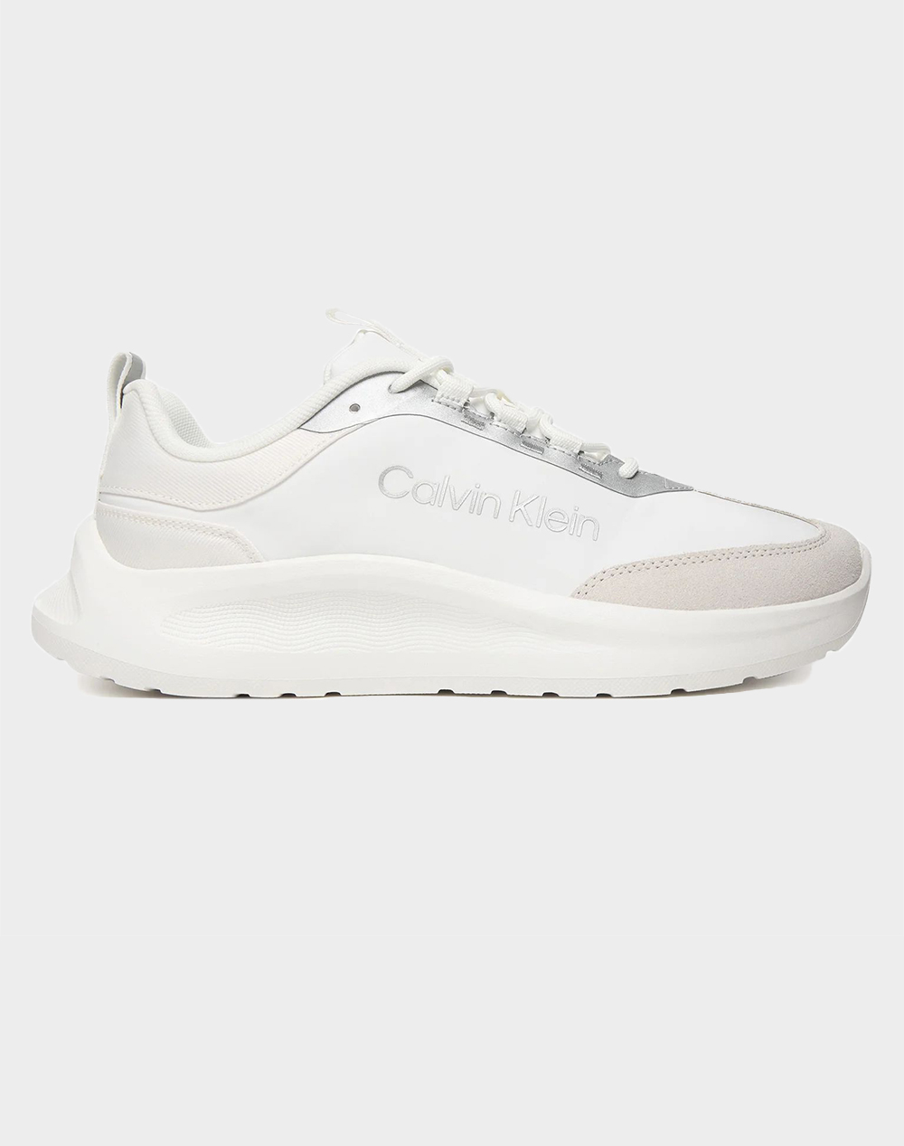 Calvin Klein Jeans Light Eva Runner Nyl-Sue Γυναικείο Sneakers Άσπρο