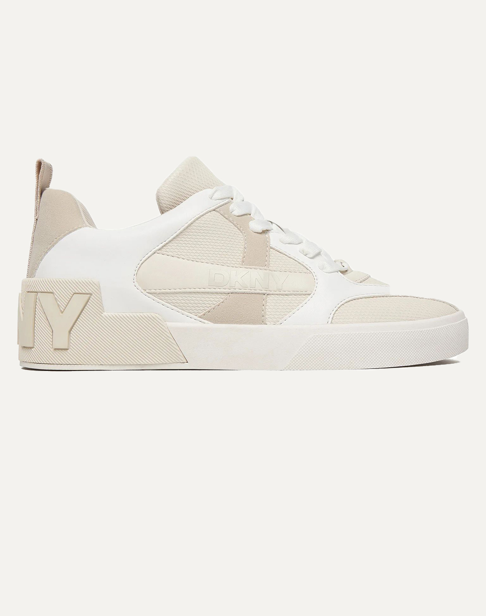 Dkny K1634546 Magdelena Sneaker Low Dkny Γυναικείο Sneakers Μπεζ