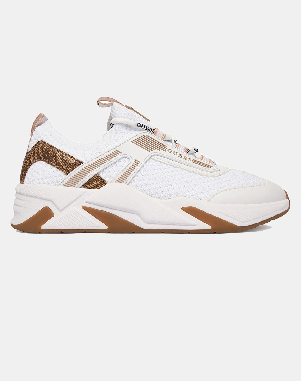 Guess Genga Παπουτσι Γυναικειο Γυναικείο Sneakers Άσπρο