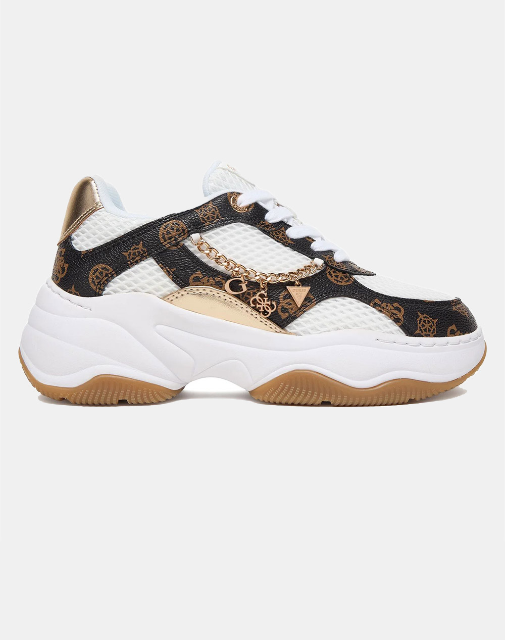 Guess Harpaa Παπουτσι Γυναικειο Γυναικείο Sneakers Υπόλευκο