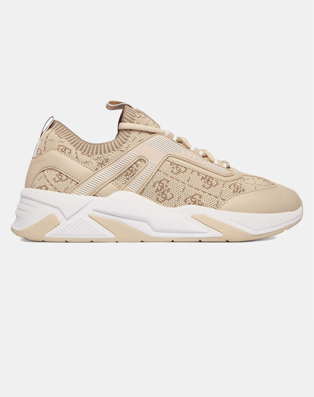 Guess Genga Παπουτσι Γυναικειο Γυναικείο Sneakers Μπεζ