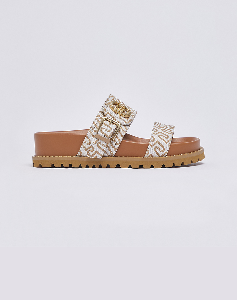 Liu Jo Dress 2_Livia 02 - Sandal Monogram Jacquard Παπουτσι Γυναικειο Γυναικείο Εσπαντριγιες/Σανδαλια Πολύχρωμο