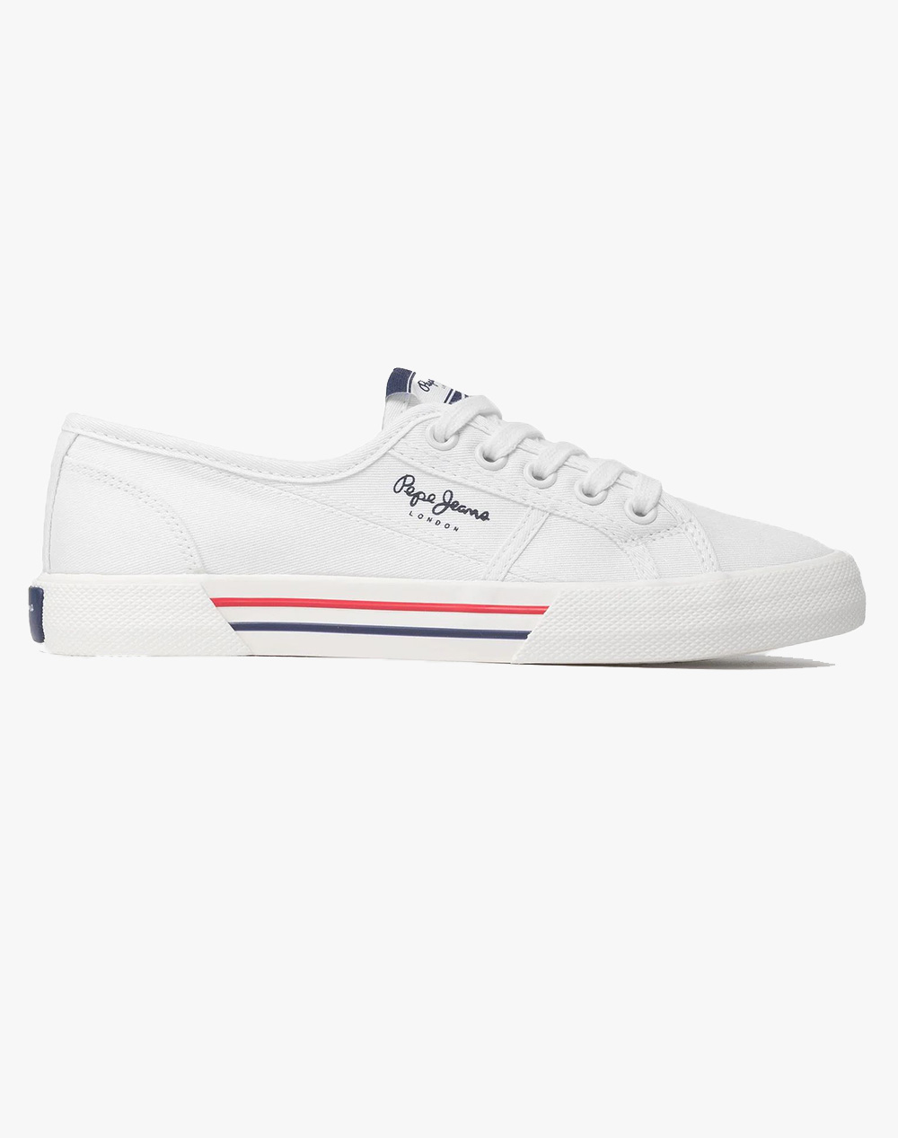 Pepe Jeans Drop 2 Brady Basic W Παπουτσι Γυναικειο Γυναικείο Sneakers Άσπρο