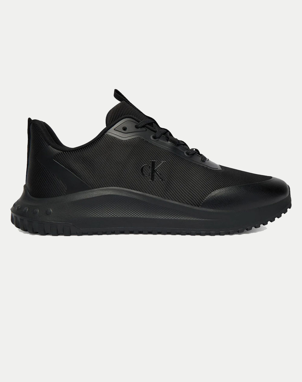Calvin Klein Jeans Eva Runner Lace Up Mat Mix Ανδρικό Παπουτσια Μαύρο