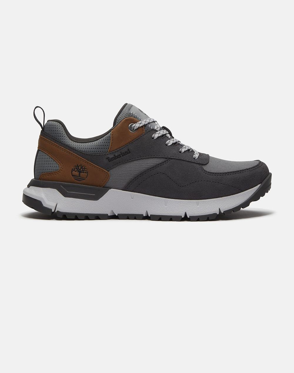 Timberland Low Lace Up Sneaker Ανδρικό Sneakers Σκούρο Γκρι