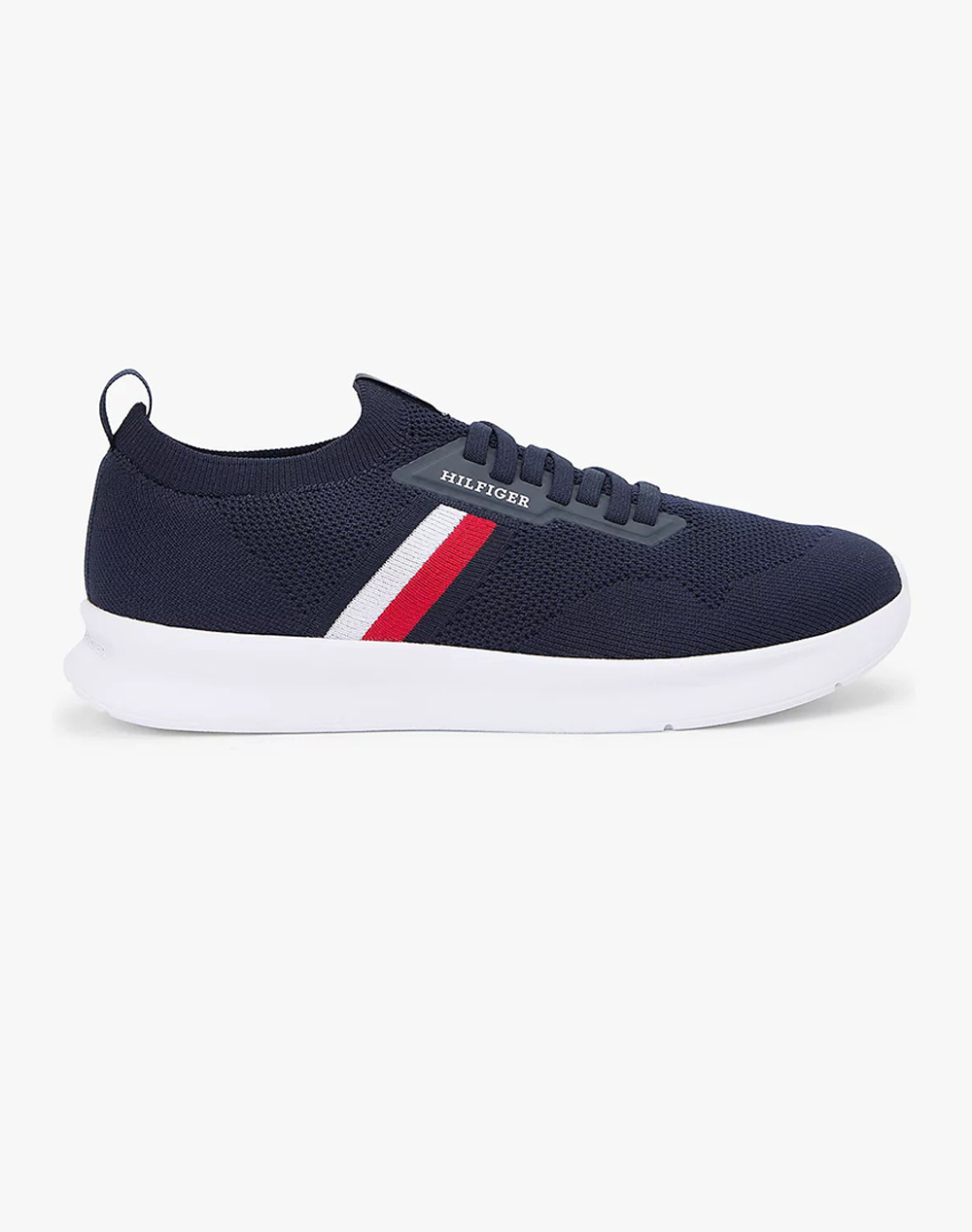 Tommy Hilfiger Lightweight Knitted Runner Ανδρικό Sneakers Σκούρο Μπλε